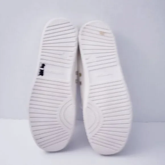 💥SOLD💥Tretorn Easy Nylite Canvas Lace Up Slip On Sneakers Mule Leopard Size 7 - Picture 10 of 11